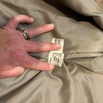 Comint Genuine Leather Suede Mix Bomber Jacket Mens Size Medium Brown Vintage Photo 6