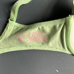 Victoria's Secret Victoria Secret lined Perfect Coverage Green Polka Dot Bra Photo 2