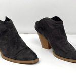 DV DOLCE VITA Gray Brown Faux Suede Mule Bootie Size 8 Photo 1