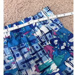 Women's Vintage Breaking Point Tennis Shorts 10 Blue Photo 2