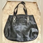 Ann Taylor Large Black Shoulder Bag. NWT Photo 3