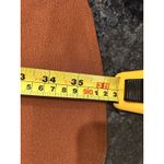 Women's Size Large Shift Dress Brown Rust Modest City Teacher Office Casual Photo 5