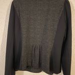 Classiques Entier  Charcoal and Black Textured Blazer Photo 1