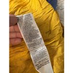 Old Navy Yellow Floral Textured Tank Top Women’s Large | Boho Crinkle Sleeveless Photo 7