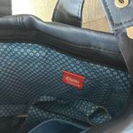 ZWEI Blue Leather‎ Backpack Photo 4