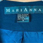 MariAnna Navy Blue Short Sleeve Power Jacket with 3 Large Buttons and 2 … Size 8 Photo 7