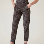 Athleta  Trekkie North High Rise Jogger Kinetic Abstract Print Size 8 Photo 0