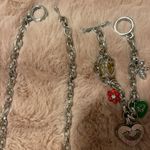 Juicy Couture Authentic  Silver Charm Necklace & Bracelet Set Photo 2