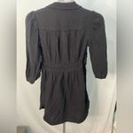 Gap ‎ Black Women's gauze shirt dress size XS Photo 4