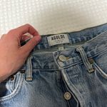 AGOLDE Light Blue Women's Parker Vintage Cutoff Shorts Photo 2