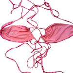 frankie's bikinis Frankie Bikini’s x Naomi Osaka Malibu Halter String Bikini Top, Sz Lg Photo 10