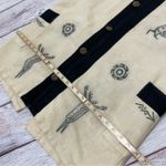 Vintage Venus Imports 100% Cotton Jacket Black and Natural Size XL Southwestern Photo 3