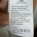 J.Crew  Ruffle Neck Merino Wool Blend Sweater Pink Mockneck Feminine Chic S Photo 5