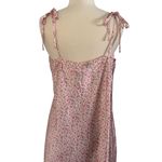 Princess Polly  The Veronica Satin Floral Midi Dress Spaghetti Strap V Neck Sz 10 Photo 7