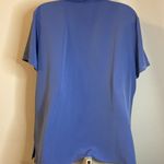 Elementz  Women’s XL Button Up Blouse Short Sleeve EUC Photo 2