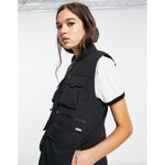 CARHARTT WIP Colewood Utility Vest in Black Photo 3