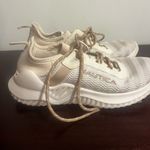 Nautica Beige and White Women's Sneakers Photo 1