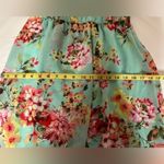 L'ATISTE By Amy Chiffon Floral Mint High-Low Floaty Romantic Summer Dress Size M Photo 9