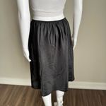 Vintage Warners Lace Half Slip Satin Black XL Photo 2