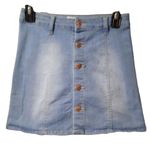 Celebrity Pink Denim Skirt Size 26 Photo 0