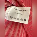Maria de la orden the mick top short sleeve ribbed pink small Photo 4