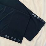 Haute today sz XXXL super cute black leggings with details at ankles EUC Black Photo 5