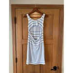 Diesel NWT  Blue/White Striped Open Back Sleeveless Mini Dress Women’s size XS Photo 12
