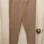 Lysse Beige suede Leggings size Small Photo 0