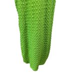 LaMarque Miles Halterneck Dress Green Deep V Textured Midi Dress Bodycon Medium Photo 4