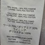 J.Crew  Cocoon Coat Jacket Womens Italian Stadium Cloth Wool Size 00 Photo 12