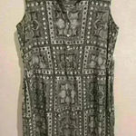 Alfani  black‎ and white sleeveless collared dress Photo 0