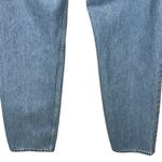 frame denim FRAME SZ 26 High ‘n Tight Straight Jeans Coated Zip-Fly Hi-Wash Light Wash Blue Photo 5