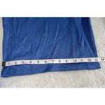 Cotton Emporium Blue Deep V Sleeveless Wide Leg Cropped Jumpsuit Lounge Size L Photo 6