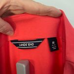 Lands' End Women's Coral‎  ruffle dress size M 10-12 Photo 3
