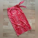 Rachel Zoe  Women's Size Small Coral Patterned Skirt Size Small Photo 4