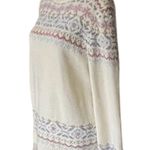 Croft & Barrow Alfred Dunner Off white Mock Neck so soft Spring Sweater. Size PXL Photo 2