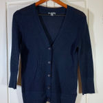 James Perse 2 Los Angeles Cotton Cashmere Knit Cardigan Sweater Womens Medium Photo 0