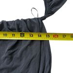 Lavender Field Gray Strapless Cold Shoulder Crop Top Women's Size Small | 25-9-2 Photo 5