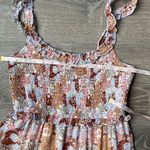 ASTR  Floral Smocked Tiered Midi dress Photo 9