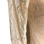 Urban Outfitters Pins and Needles Cream Lace Bodycon Dress S Bridal Mini Photo 5