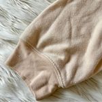 Free People Beige Cream Shania Twain Let's Go Girls Crewneck Sweatshirt Sz M Photo 7