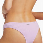 Billabong  Terry Rib Bikini‎ Bottom Tulip Lilac L Photo 0