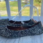 Lucky Brand Shoes Emmie Ballet Flats Women’s Size 8M Black Cream Print Fabric Photo 2