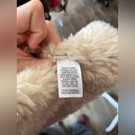 Guess  Tan and Cream Shearling Vest Photo 4
