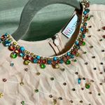 Red Valentino $2140  Silk Crystal-embellished Womens Midi Dress Pink Sz 36 Photo 3