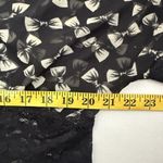 Torrid  Top Womens 2X Black Sheer Lace Baby Doll Whimsy Dark Bows Feminine Photo 6