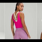 Lululemon Power Pivot Tank Top *Rib Sonic Pink Photo 3