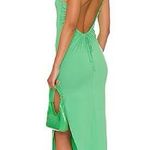 Lovers + Friends Revolve Lucy Green Backless Midi Dress in Kelly Green Small Photo 1