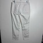 Eileen Fisher White Straight Leg Jeans Size 6 Photo 5