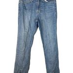 Sanctuary Blue Robbie Raw Hem Front Slit Shark Bite Denim Jeans Women Sz 24 Photo 0